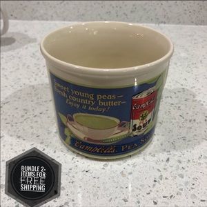 Vintage Campbell’s Pea Soup Bowl GUC Westwood 1994